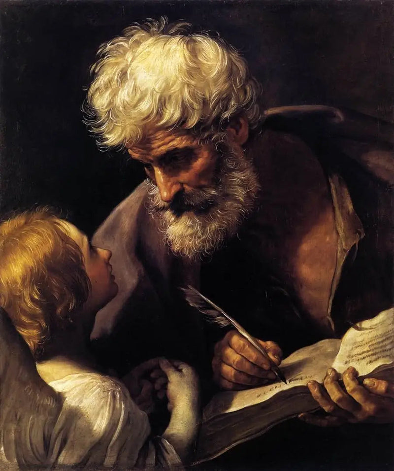Saint Matthieu ve Melek - Guido Reni