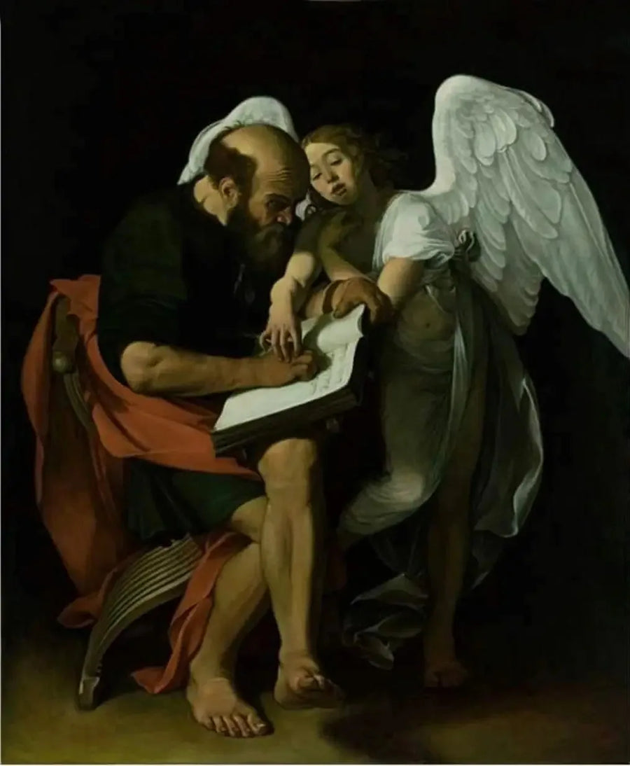 Aziz Matthieu ve Melek - Caravaggio