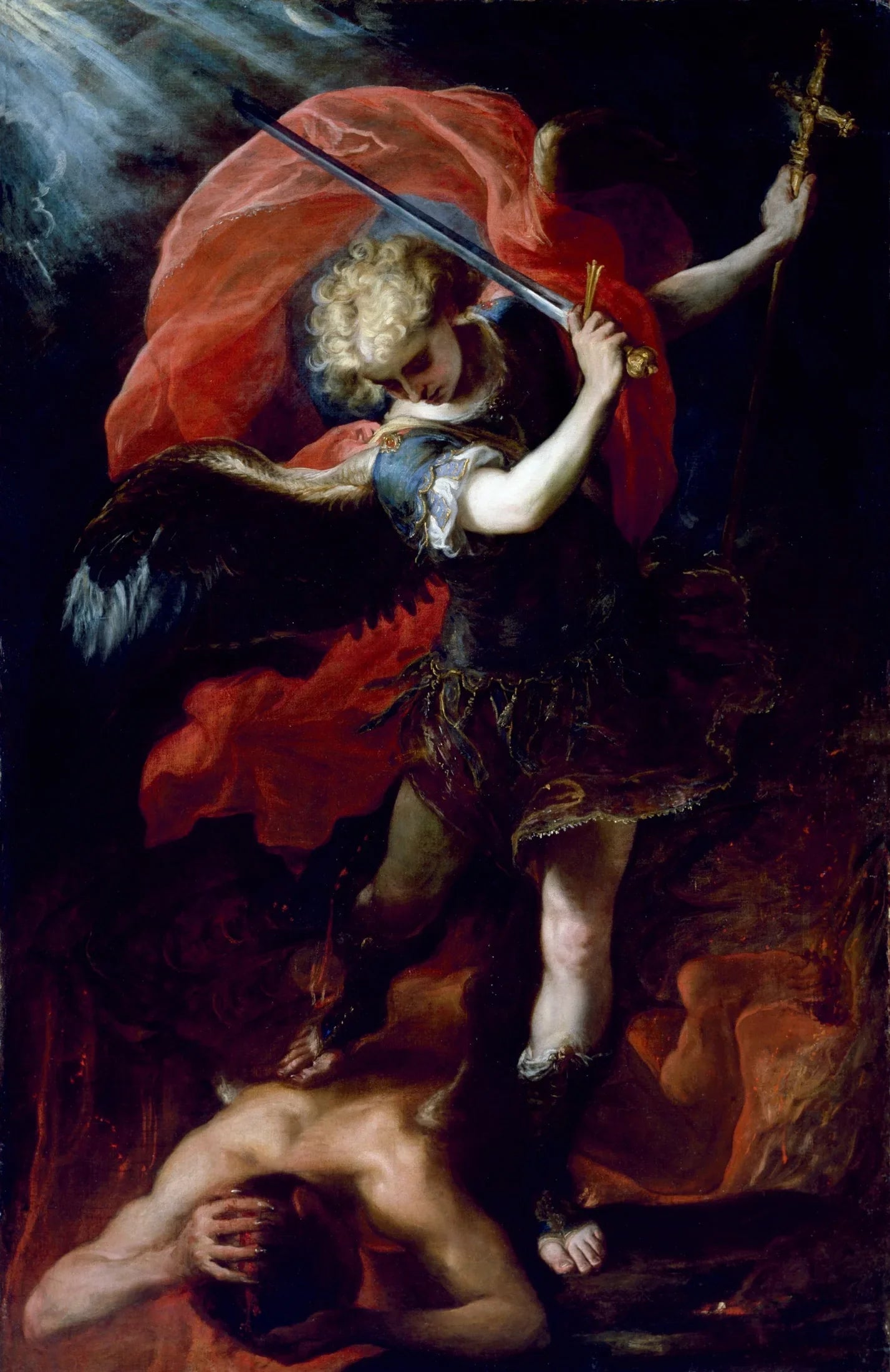 Saint Michel Archange - Claudio Coello image 1 copie peinte à la main à l’huile