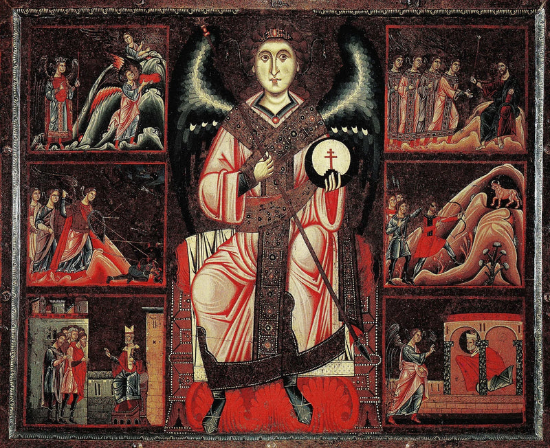 Saint Michel ve Efsanesi - Coppo di Marcovaldo