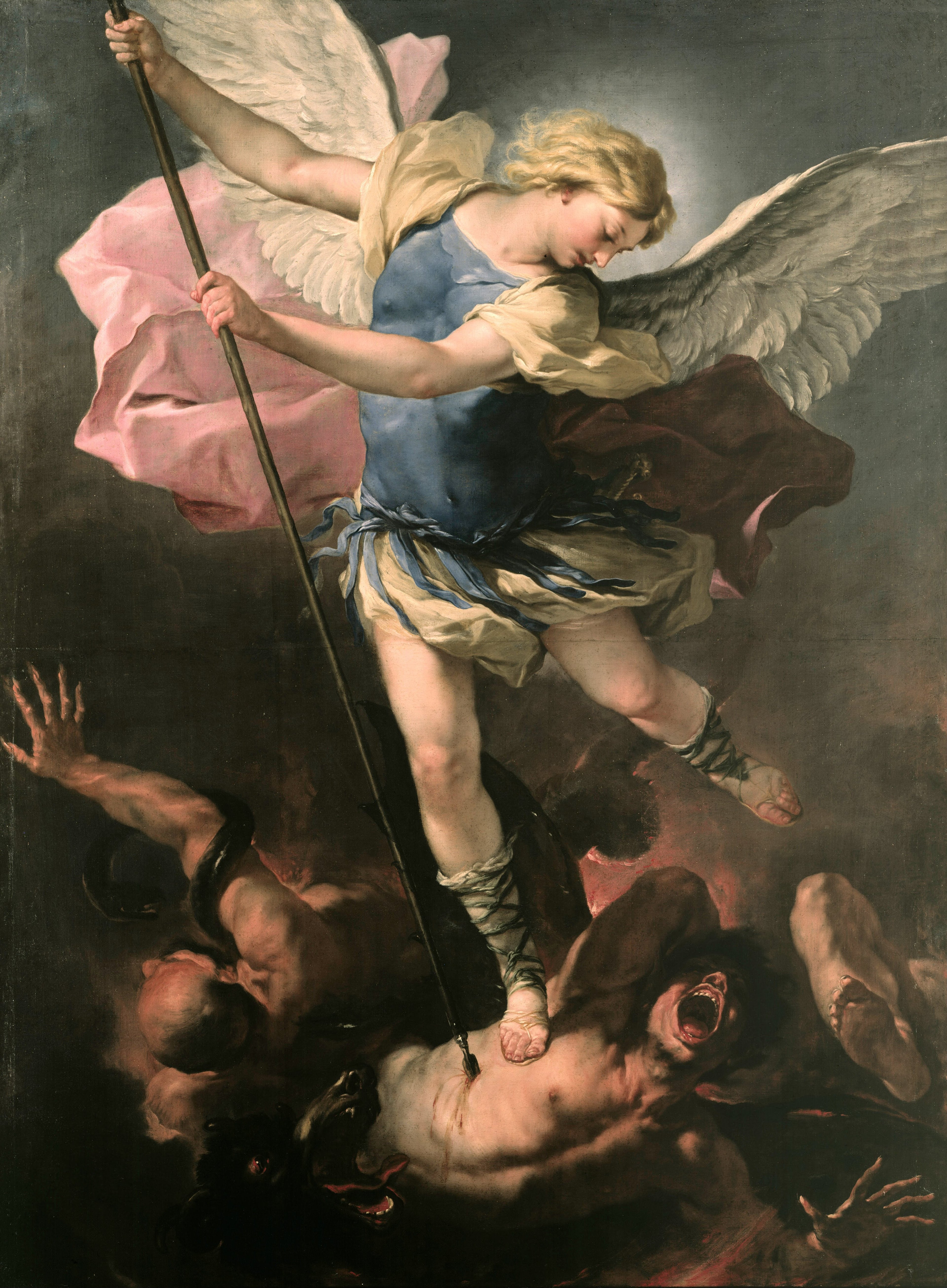 Saint Michel - Luca Giordano