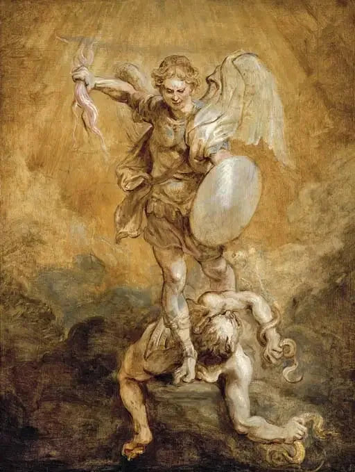 Aziz Michel'in Lucifer'i Yenmesi - Peter Paul Rubens