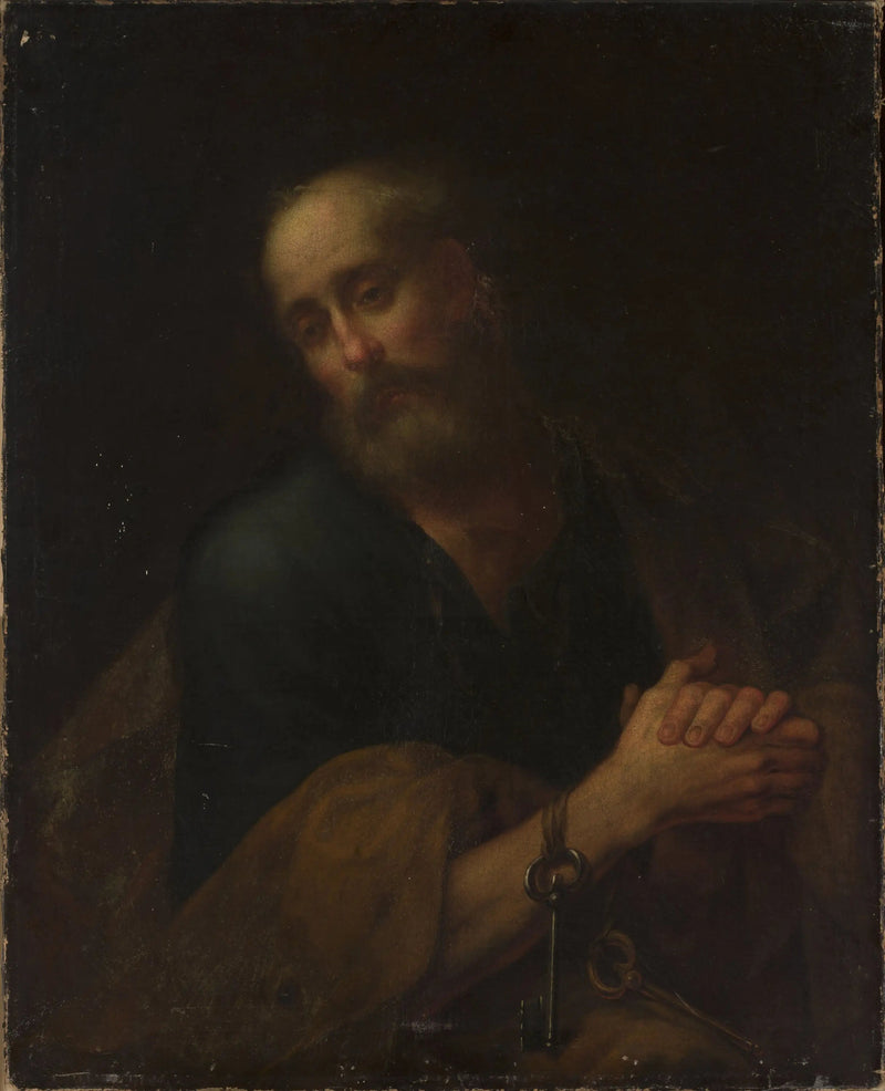 Saint-Pierre Dua Ediyor. - Bartolomé Esteban Murillo
