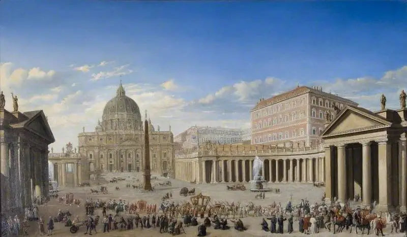 Roma'daki Saint-Pierre - Giovanni Paolo Panini