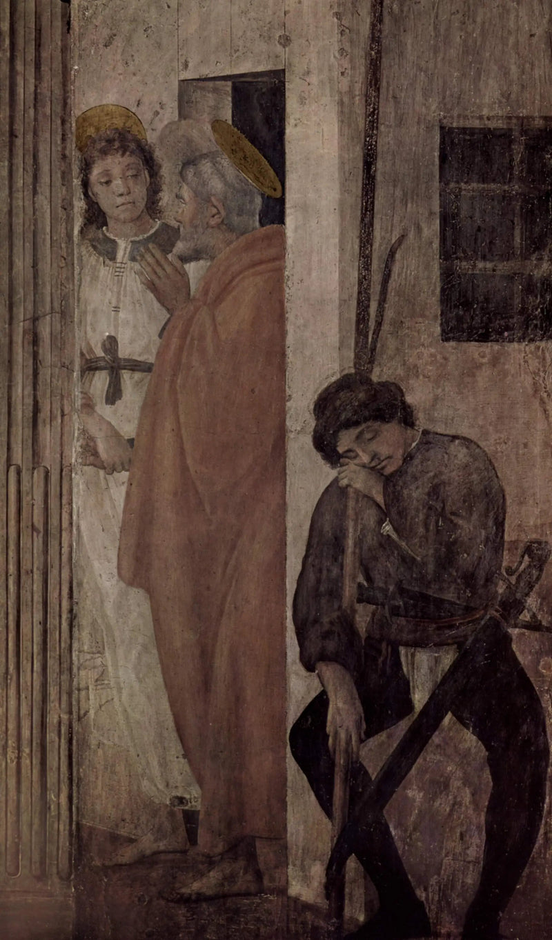 Saint Pierre hapisten kurtarıldı - Filippino Lippi