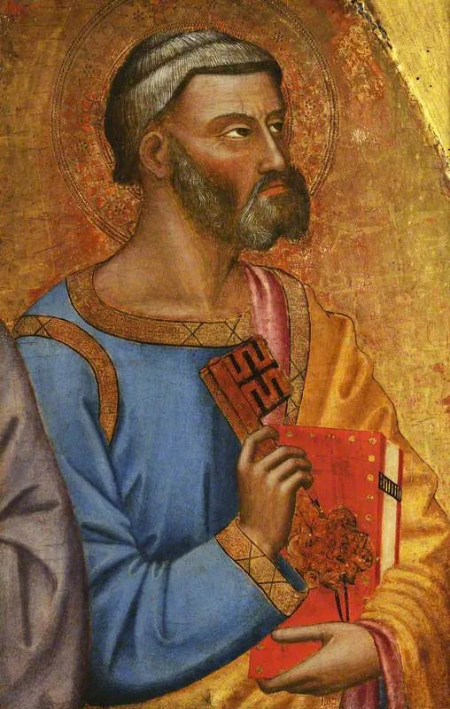 Saint Pierre, orta uzunluk - Jacopo di Cione