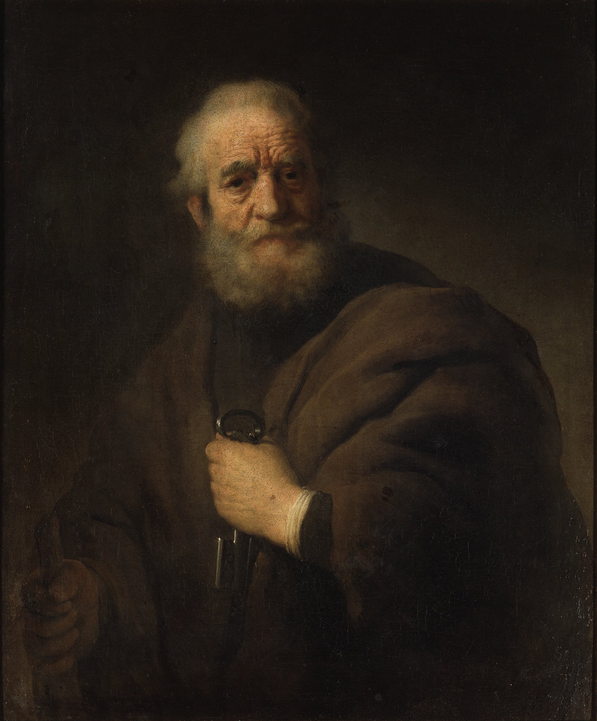 Saint Pierre — Rembrandt, 1632, Nationalmuseum de Stockholm