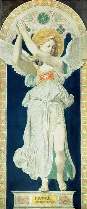 Azize Raphael, başmelek - Jean-Auguste-Dominique Ingres