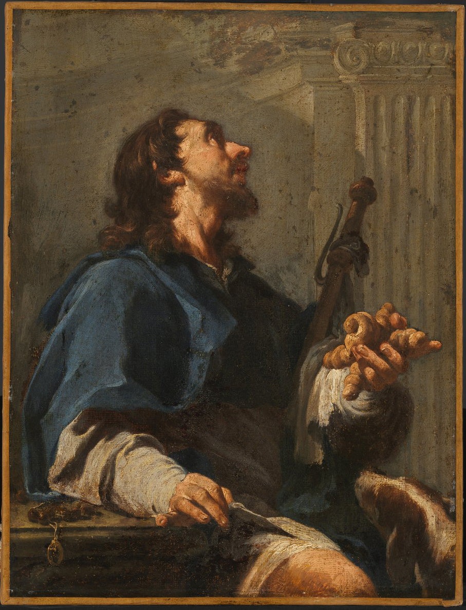 Saint Roch - Giovanni Battista Pittoni