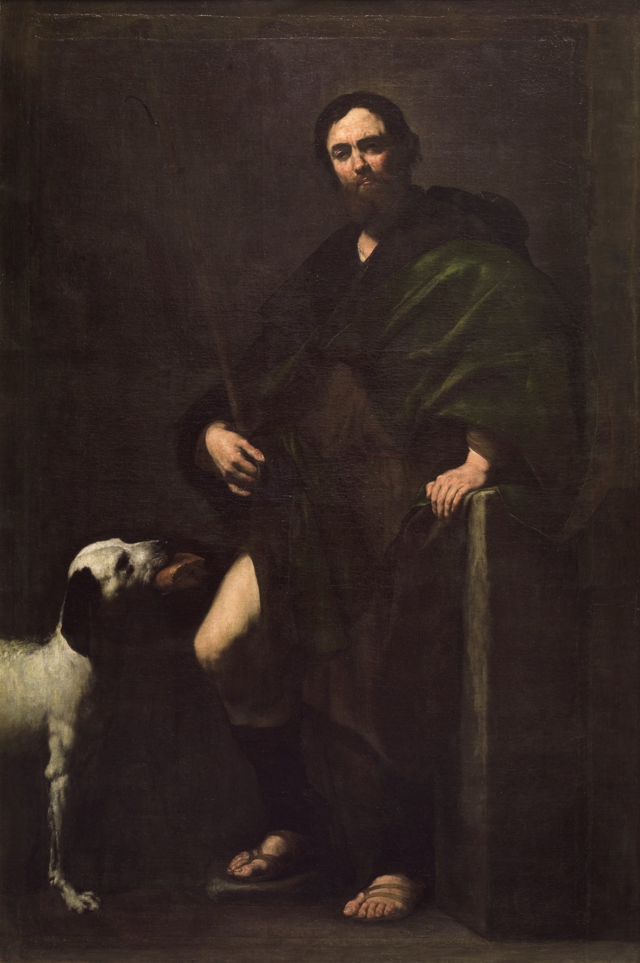 Saint Roch - Jusepe de Ribera image 1 tableau peint à l’huile sur toile