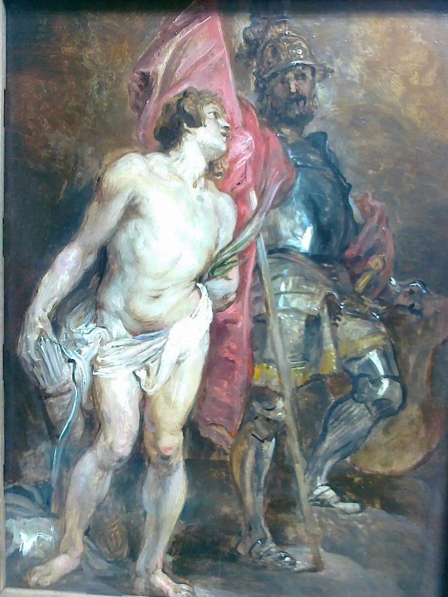 Aziz Sebastian ve Aziz George - Peter Paul Rubens