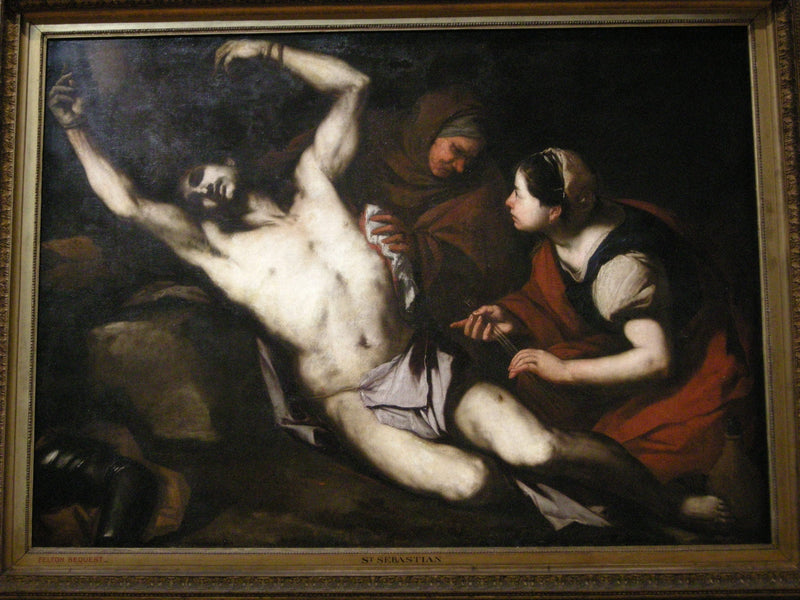 İrene ile İyileşmiş Aziz Sebastian - Luca Giordano