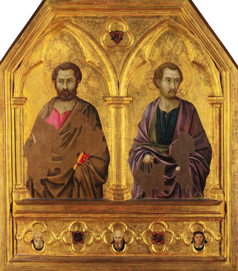 Saint Simon ve Saint Thaddée (Yahuda) - Ugolino di Nerio