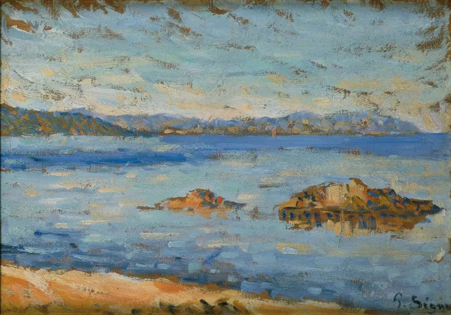 Saint-Tropez, sakin - Paul Signac