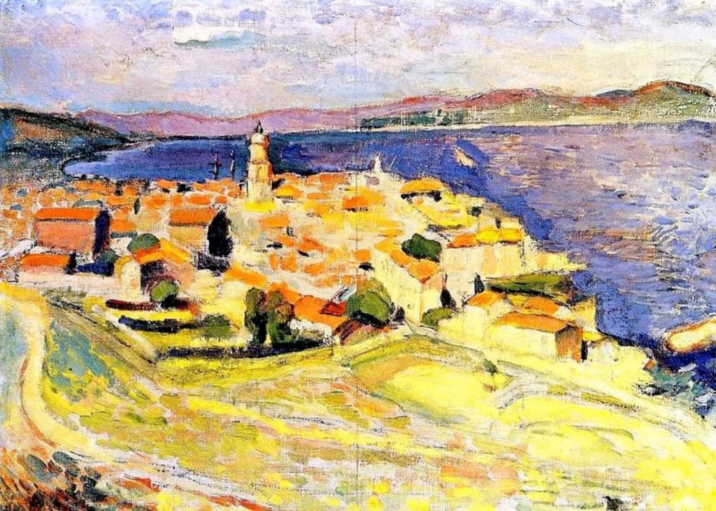 Reproduction du tableau « Saint-Tropez - Henri Matisse » par Alpha Reproduction en peinture à l’huile