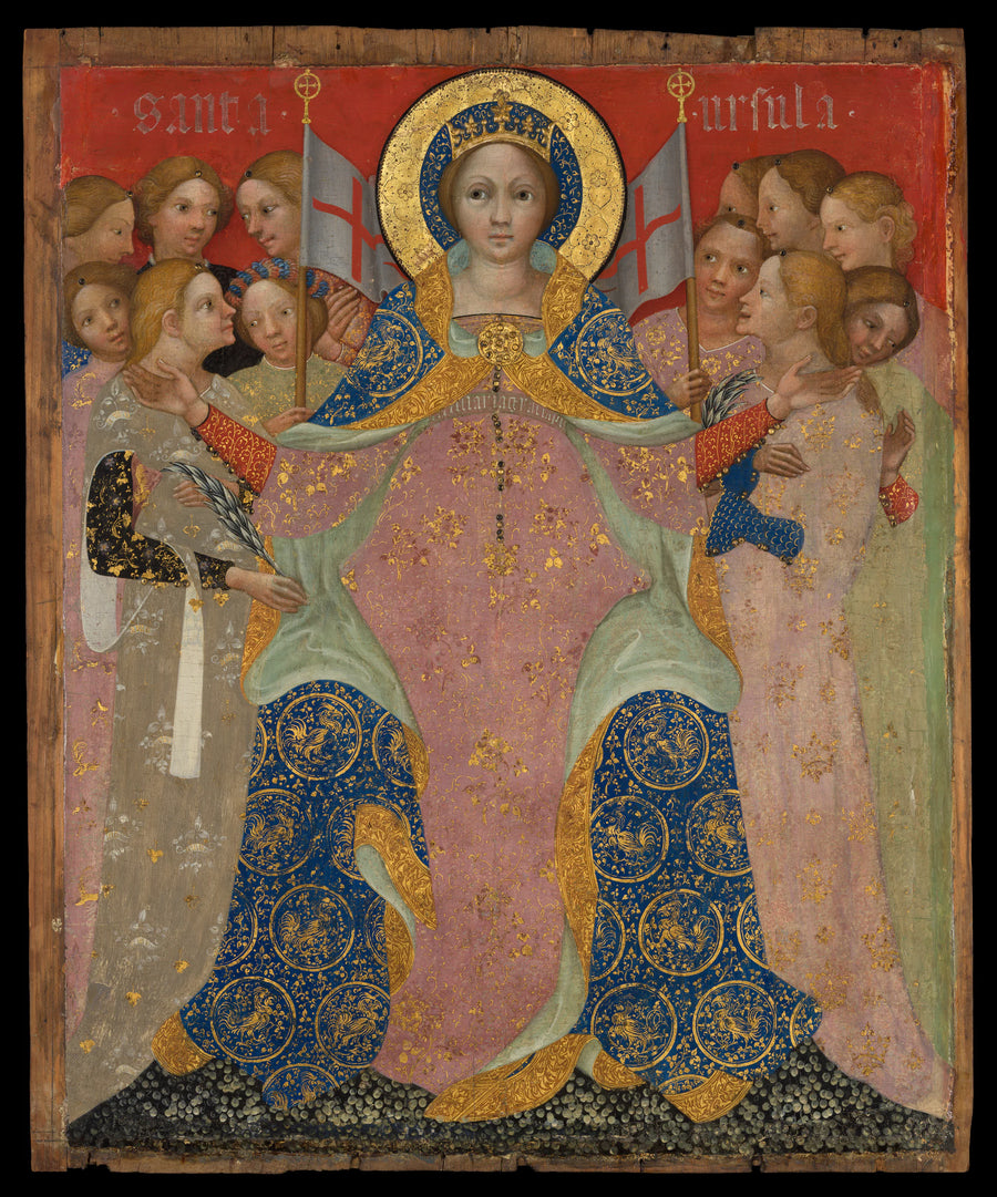 Saint Ursula and Her Maidens - Niccolò di Pietro