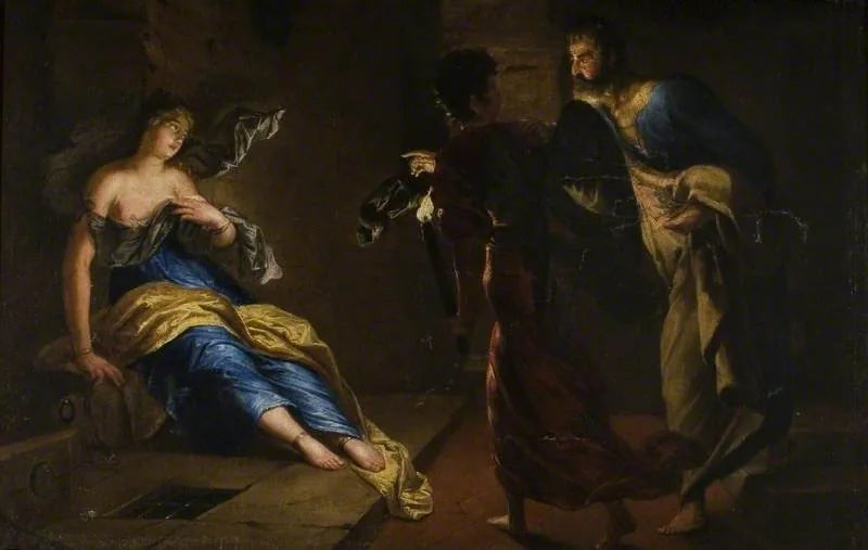 Aziz Peter tarafından iyileştirilen Aziz Agatha - Gerrit van Honthorst