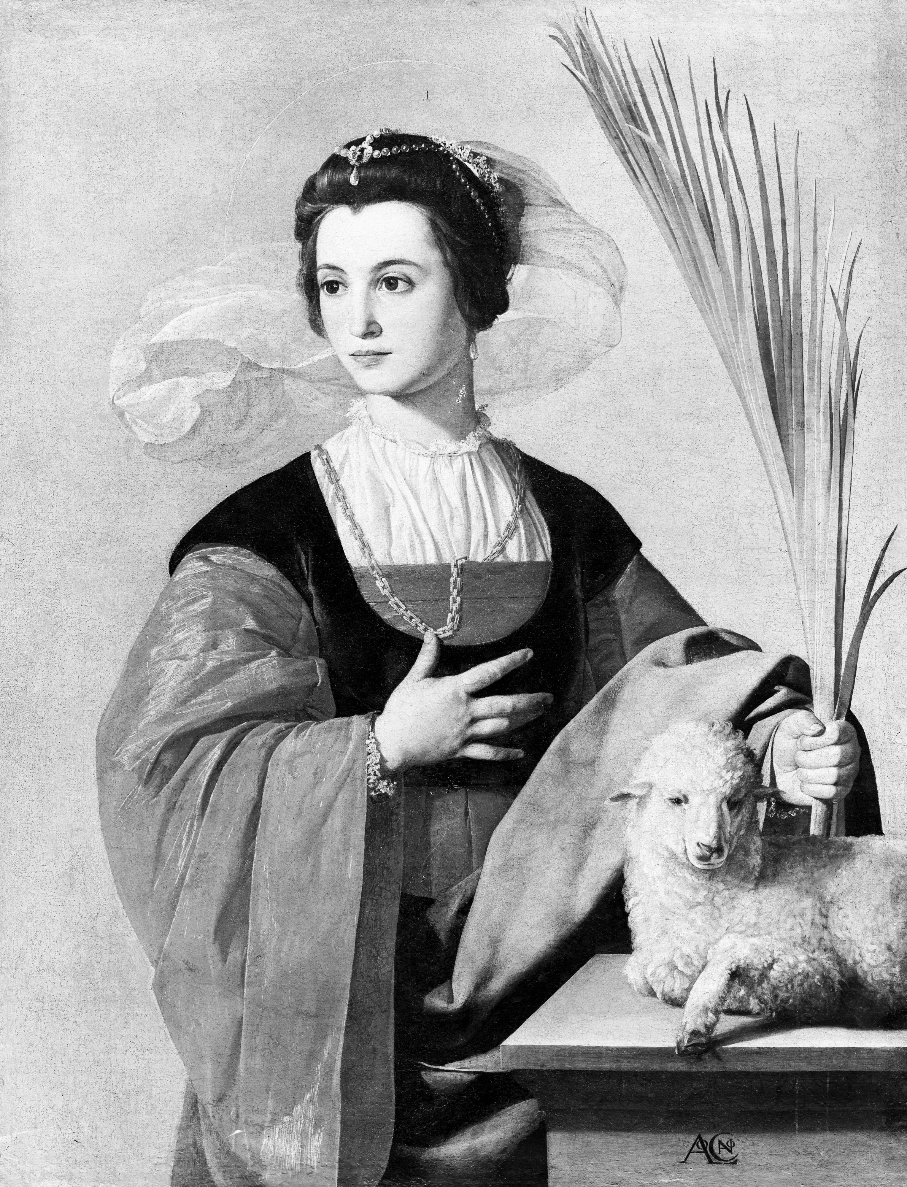 Sainte Agnès - Alonso Cano