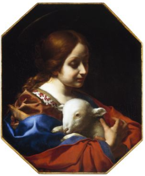 Sainte Agnès - Carlo Dolci