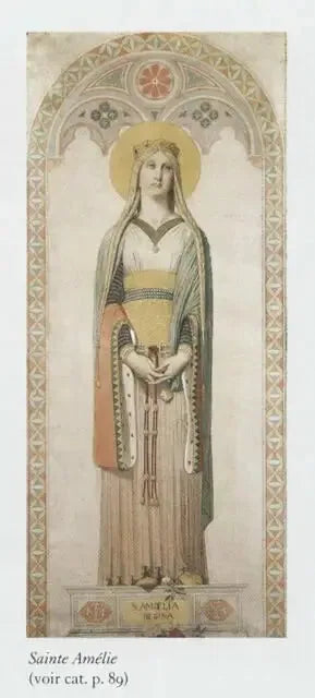 Macar Kraliçesi Sainte Amélie - Jean-Auguste-Dominique Ingres