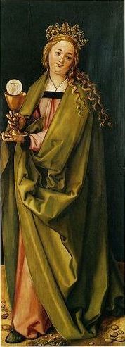 Sainte Barbe - Hans Baldung Grien