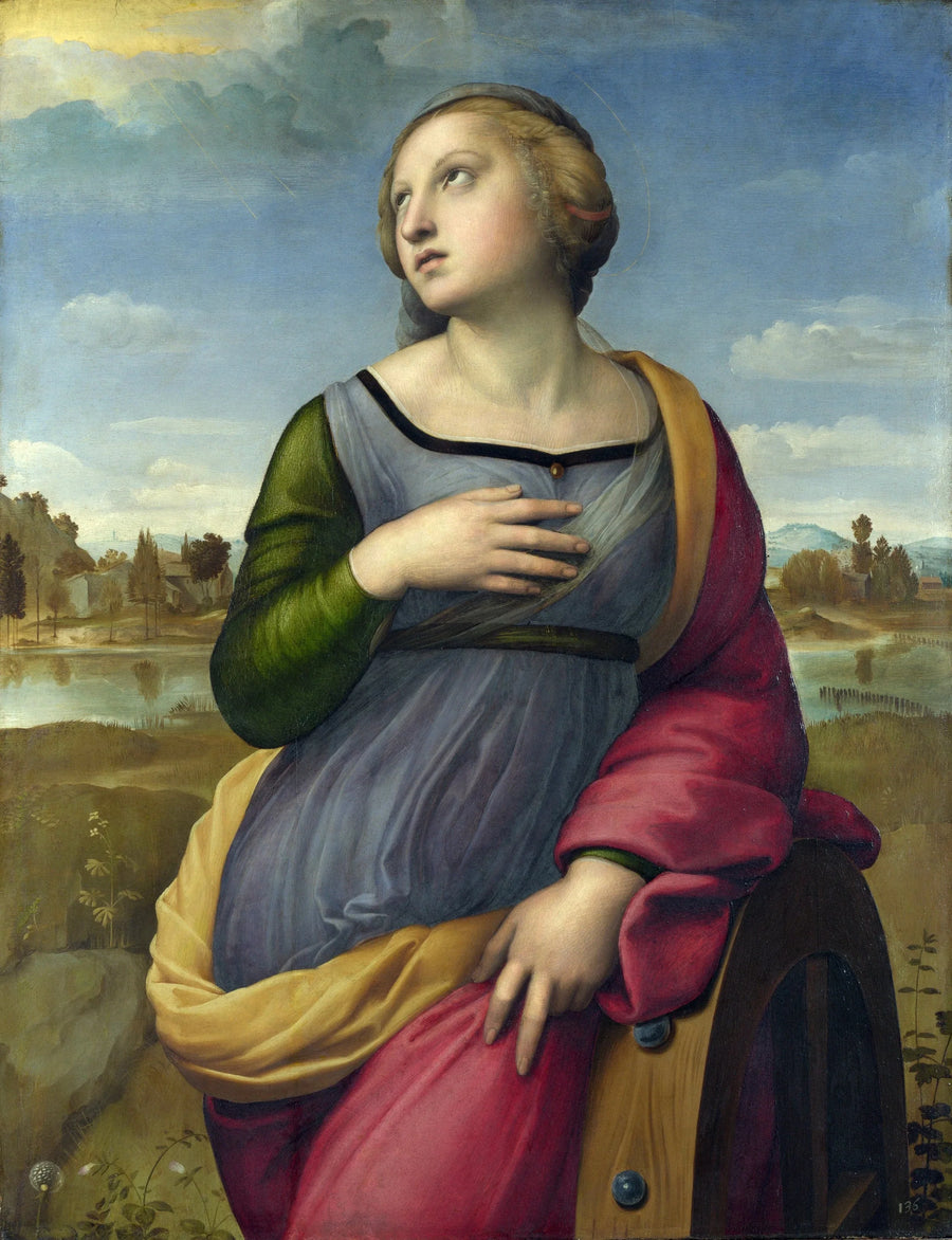 Sainte Catherine d’Alexandrie, vers 1507 – Raphaël