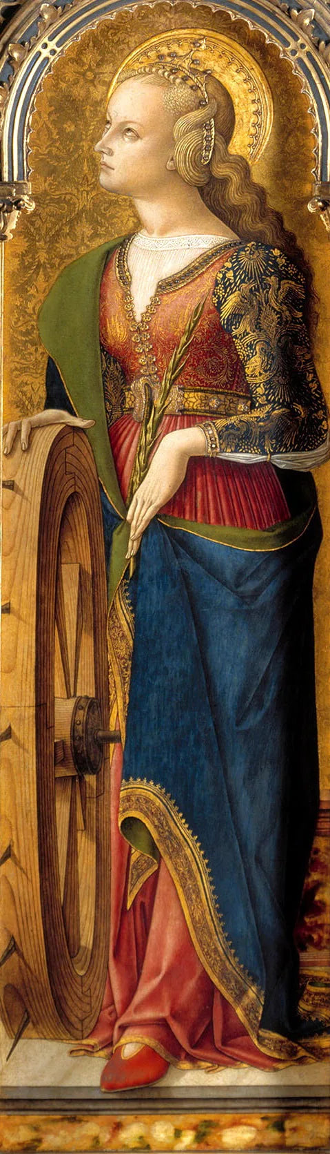 Alexandria Saint Catherine - Carlo Crivelli