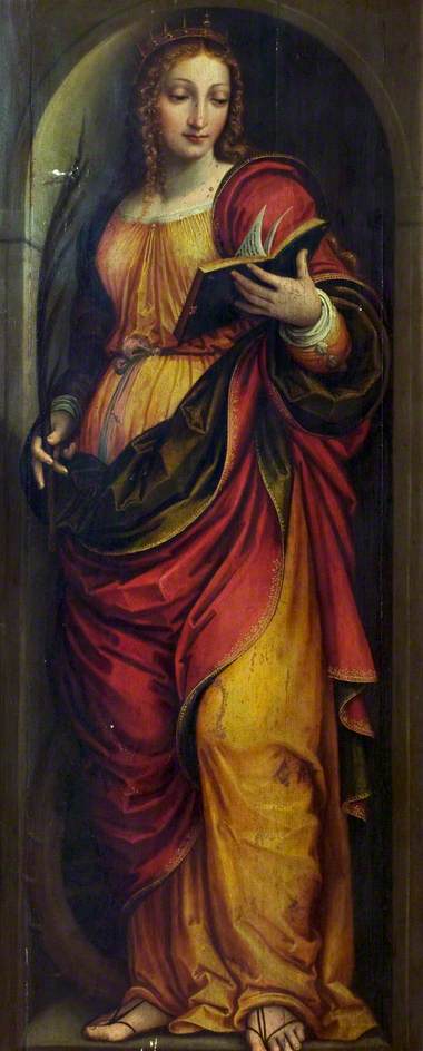 Alexandria Saint Catherine - Gaudenzio Ferrari