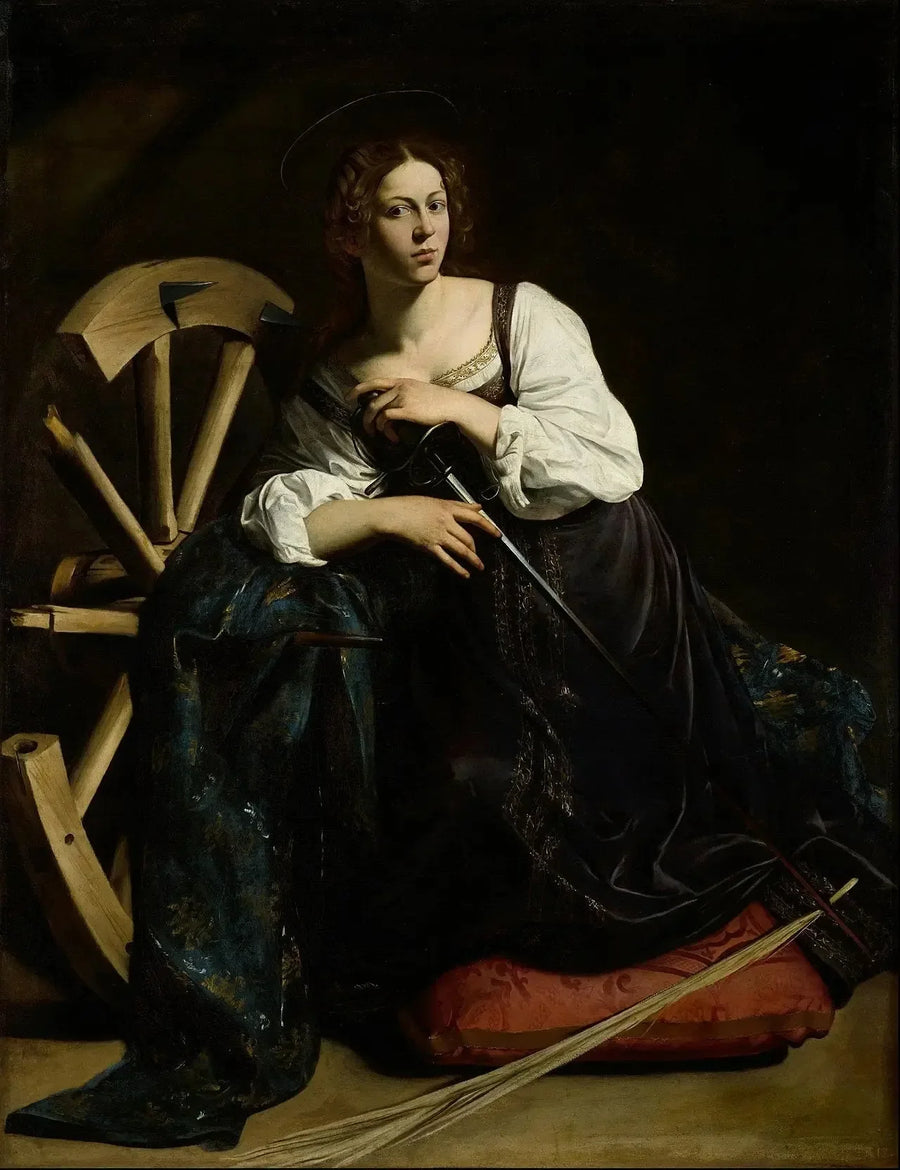 İskenderiye Aziz Katerina - Caravaggio
