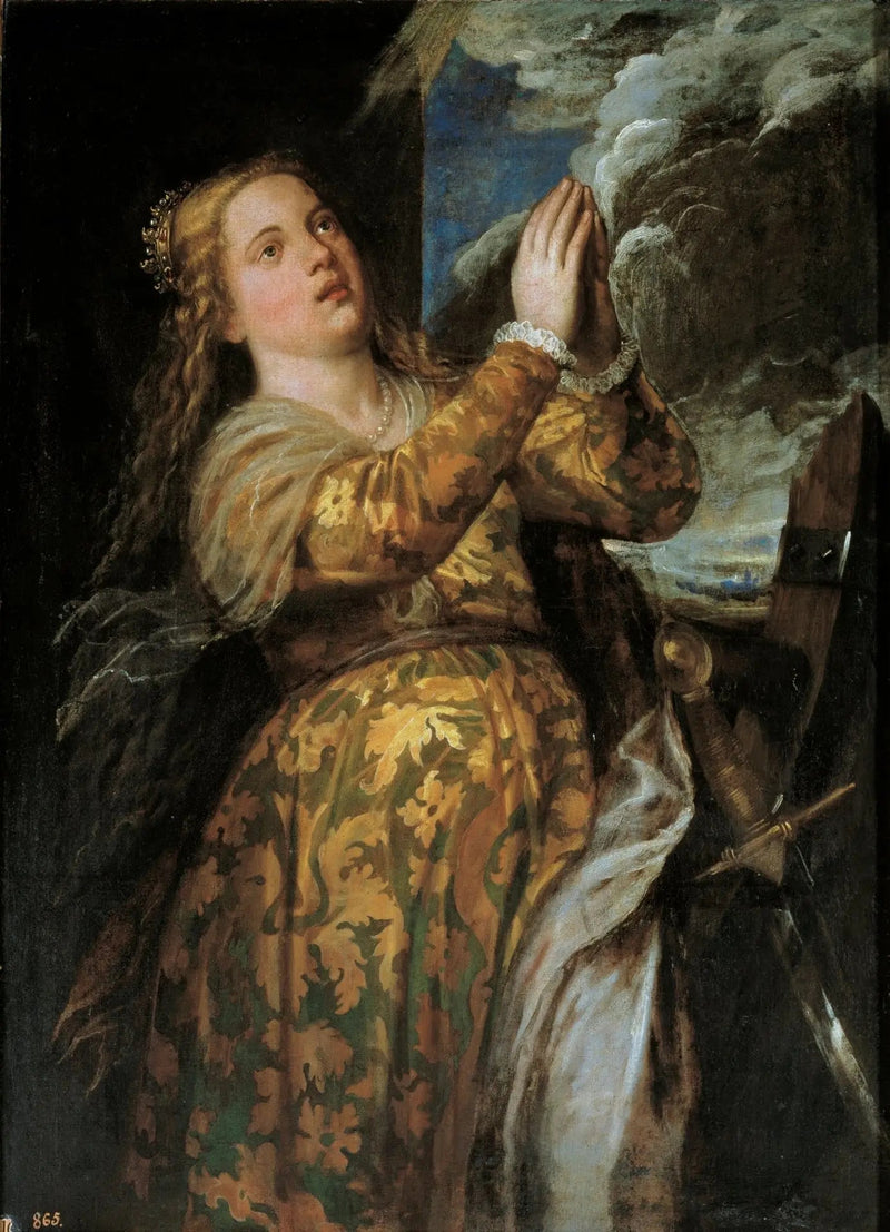 Alexandria Saint Catherine - Titian