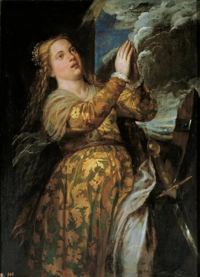 Alexandria Saint Catherine - Titian
