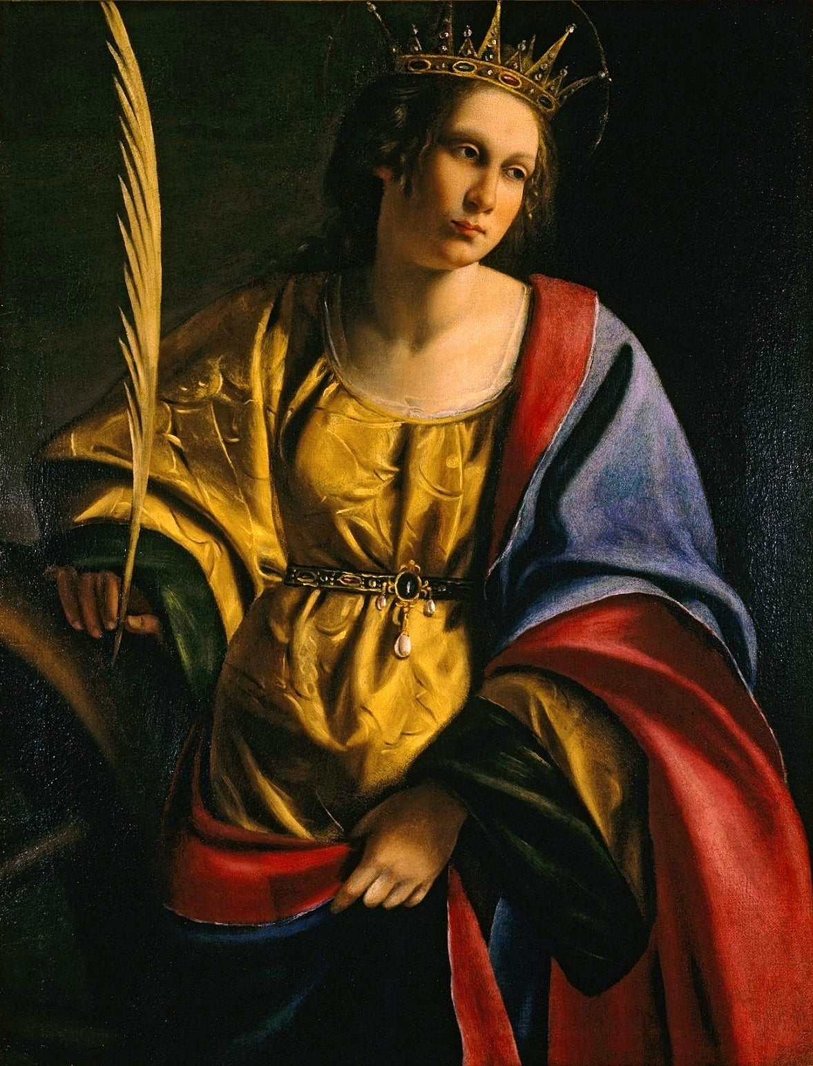 Sainte Catherine d'Alexandrie - Artemisia Gentileschi