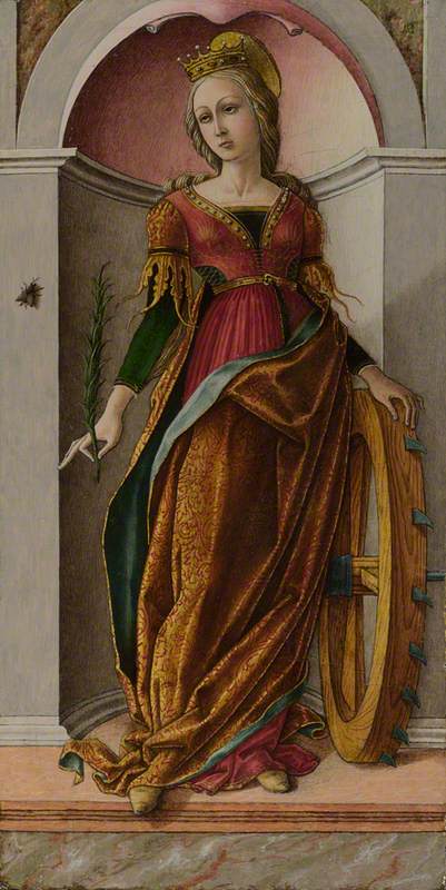 Alexandria Saint Catherine - Carlo Crivelli