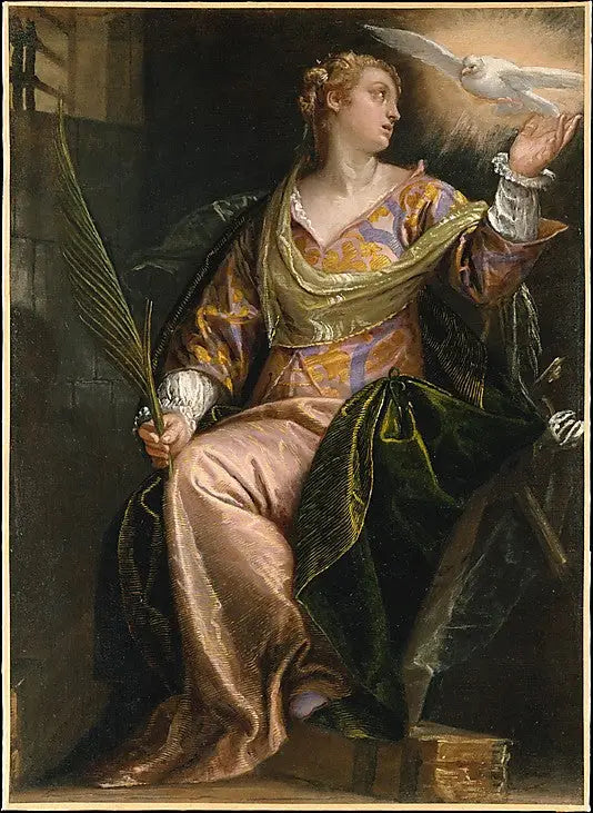 Alexandria Saint Catherine Hapiste - Paul Véronèse