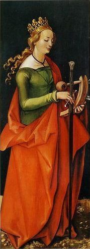 Sainte-Catherine - Hans Baldung Grien