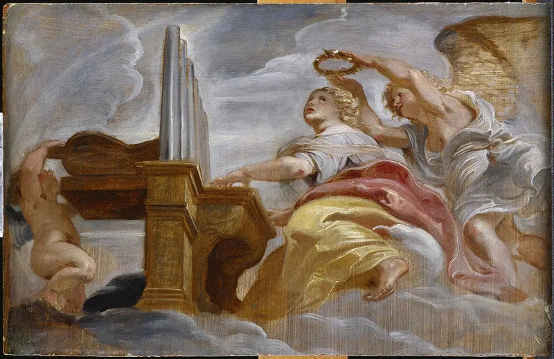 Sainte Cécile - Peter Paul Rubens