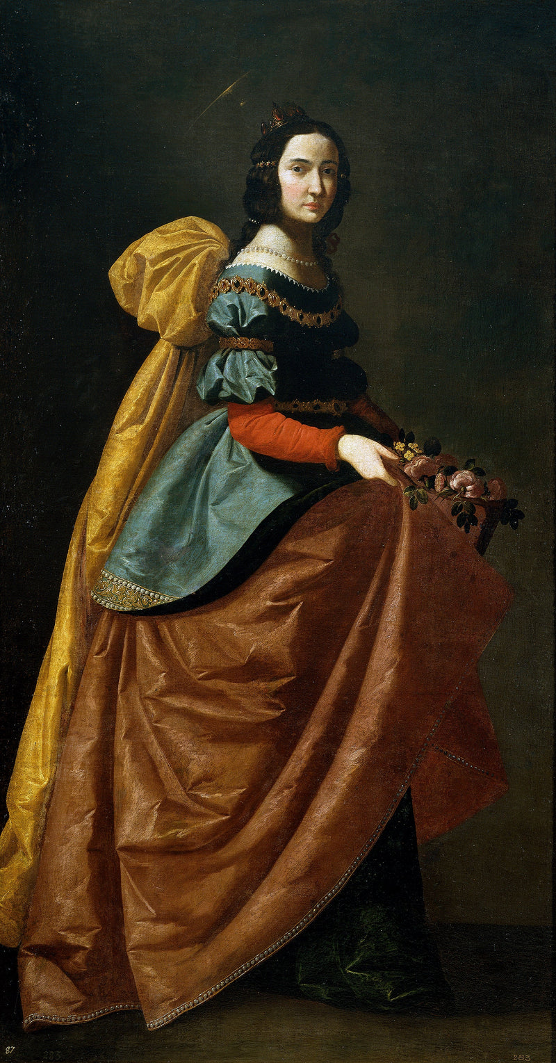Portekizli Sainte Elisabeth - Francisco de Zurbarán