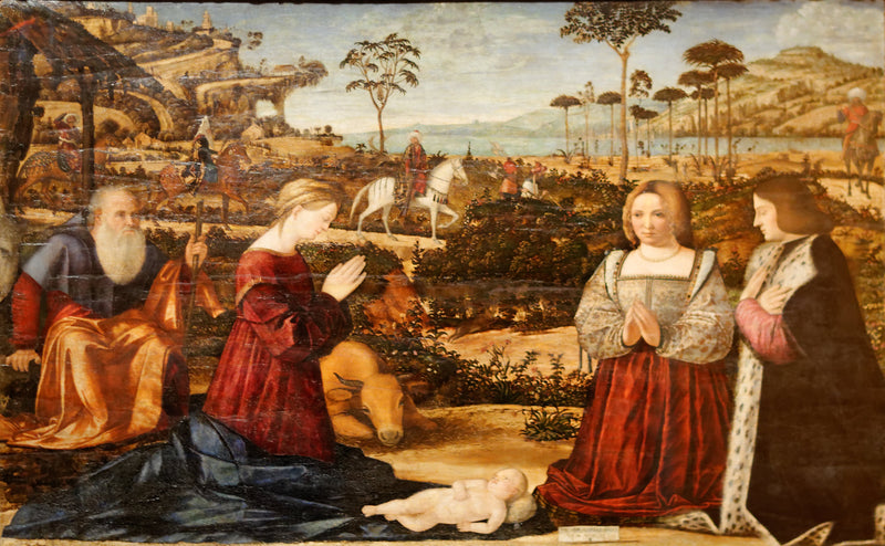 Kutsal Aile ve Bağışçılar - Vittore Carpaccio