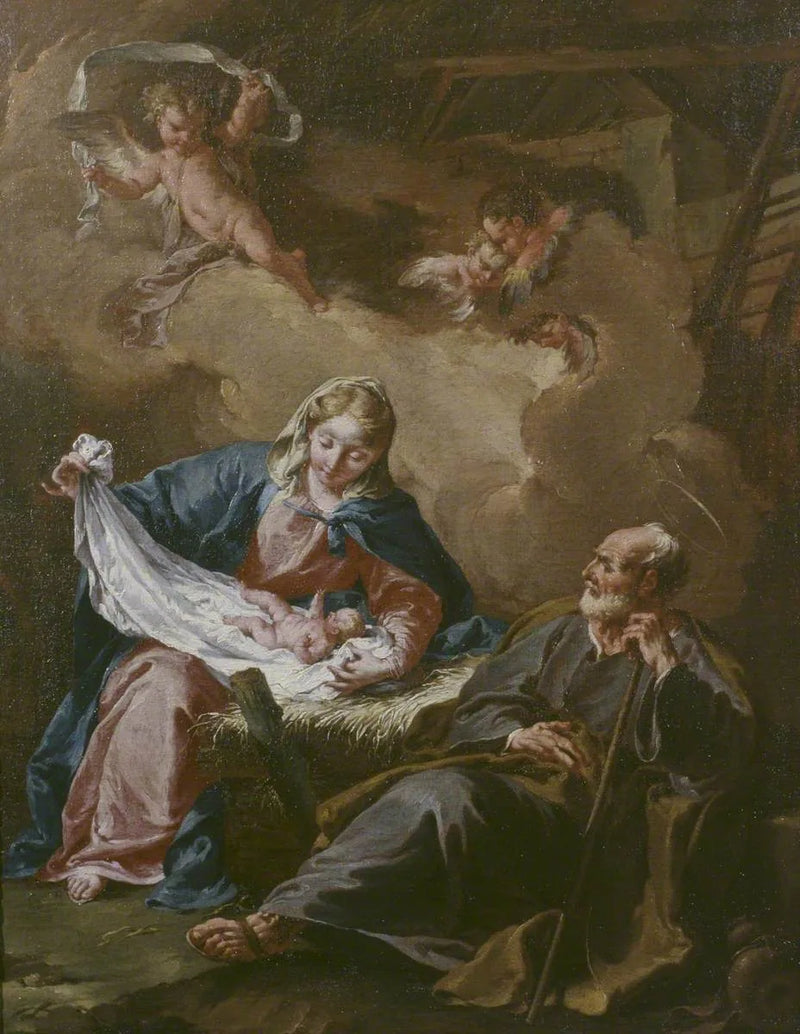 Kutsal Aile - Giovanni Battista Pittoni