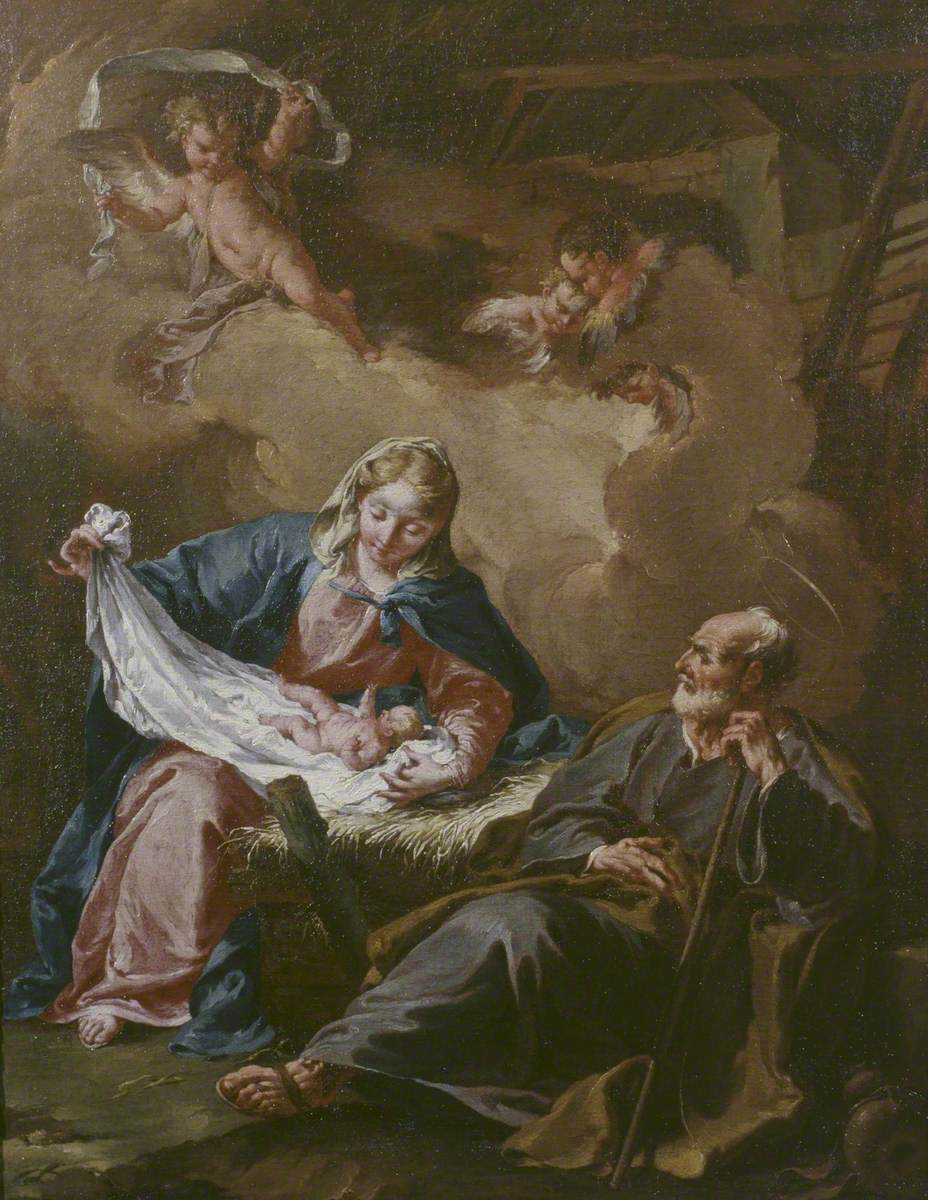 Sainte Famille - Giovanni Battista Pittoni