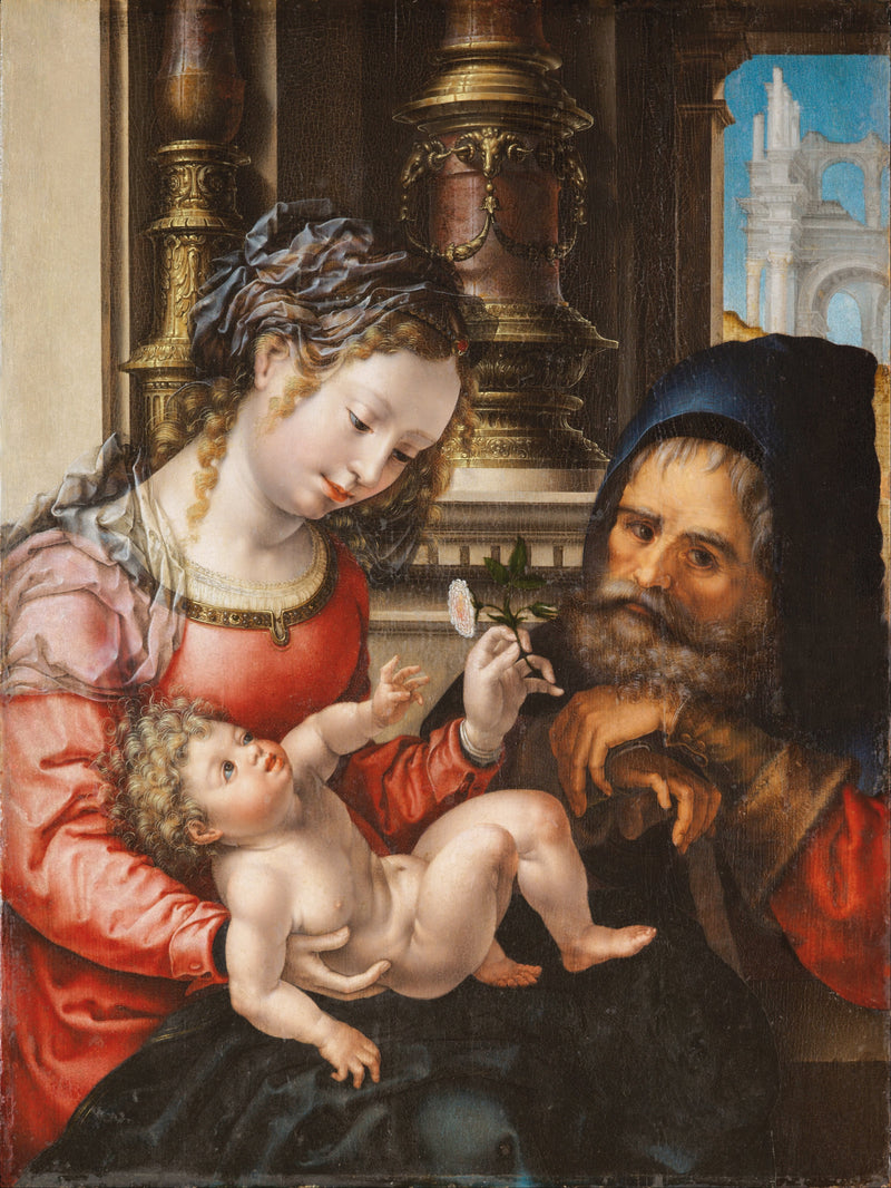 Kutsal Aile - Jan Gossaert