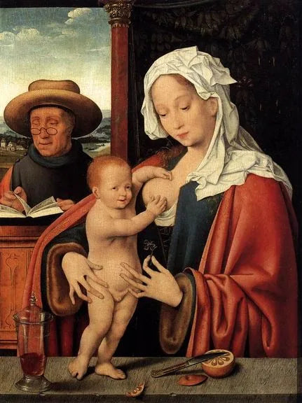 Kutsal Aile - Joos van Cleve