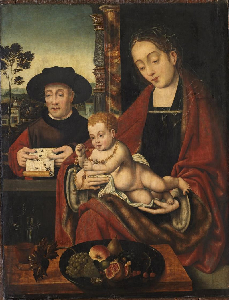 Kutsal Aile - Joos van Cleve
