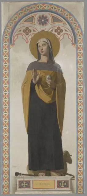 Paris'in koruyucu azizesi Sainte Geneviève - Jean-Auguste-Dominique Ingres