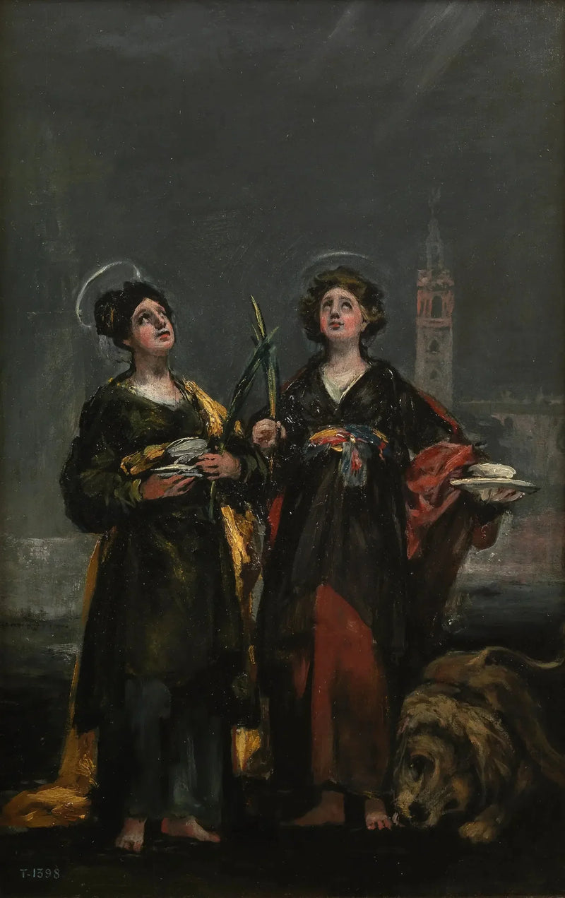Aziz Juste ve Aziz Rufina - Francisco de Goya
