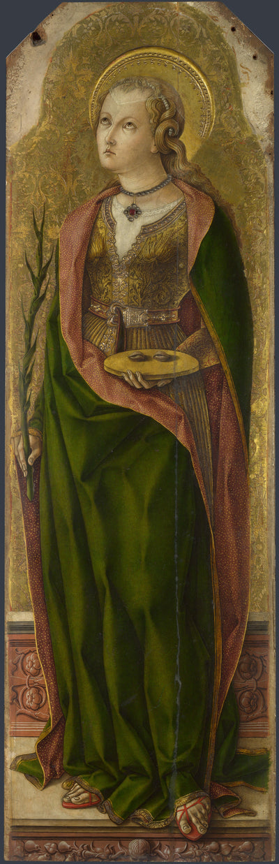 Sainte Lucie - Carlo Crivelli - Alpha Reproduction