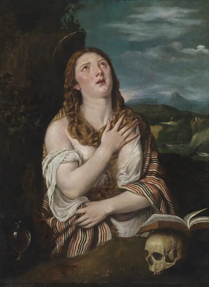 Azize Meryem Penitente - Titian