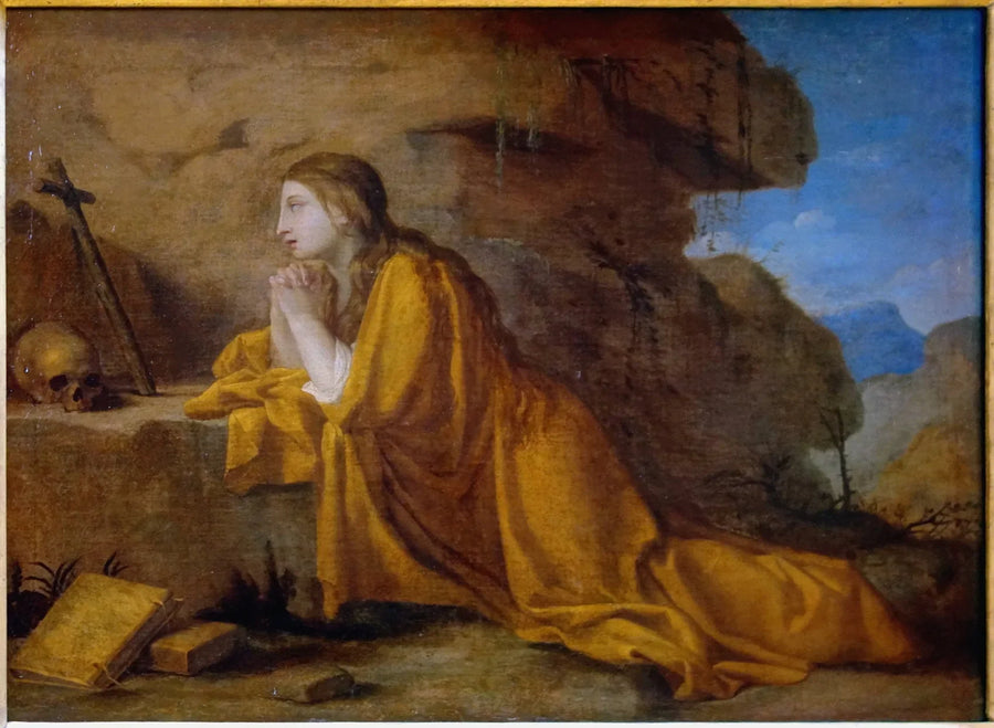 Meryem Ana ve Meryem Ana'nın Dua Ettiği - Eustache Le Sueur