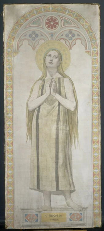 Sainte Rosalie, vierge - Jean-Auguste-Dominique Ingres
