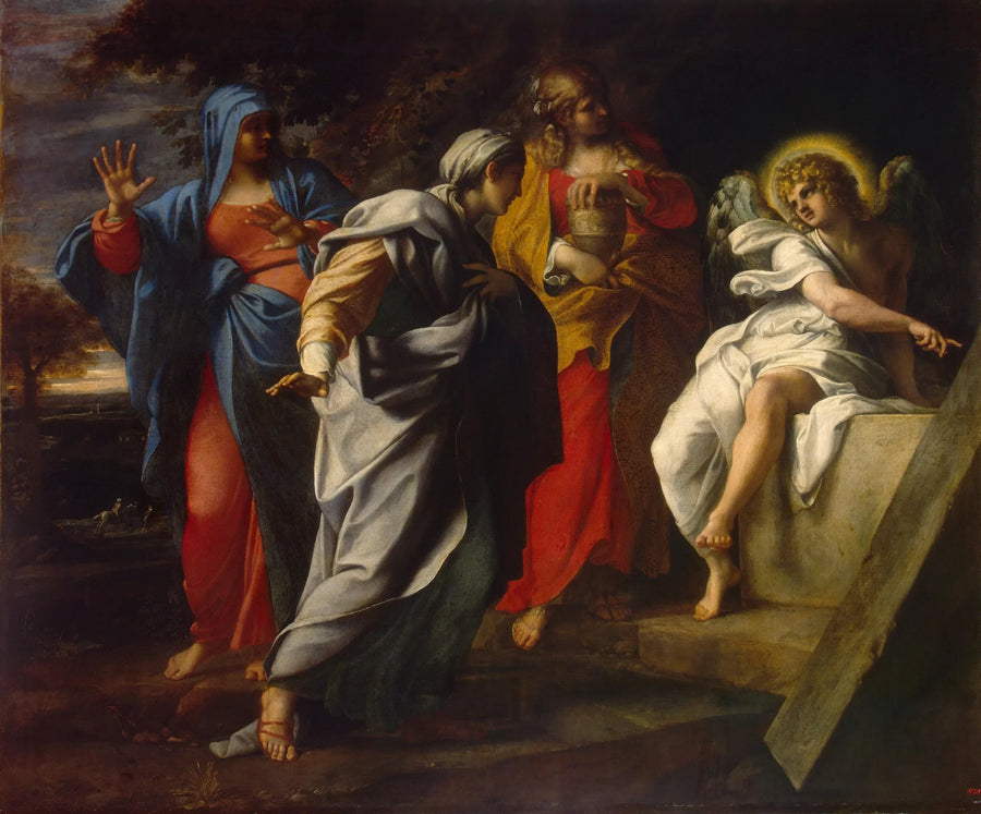 Saintes femmes au tombeau du Christ - Annibale Carracci